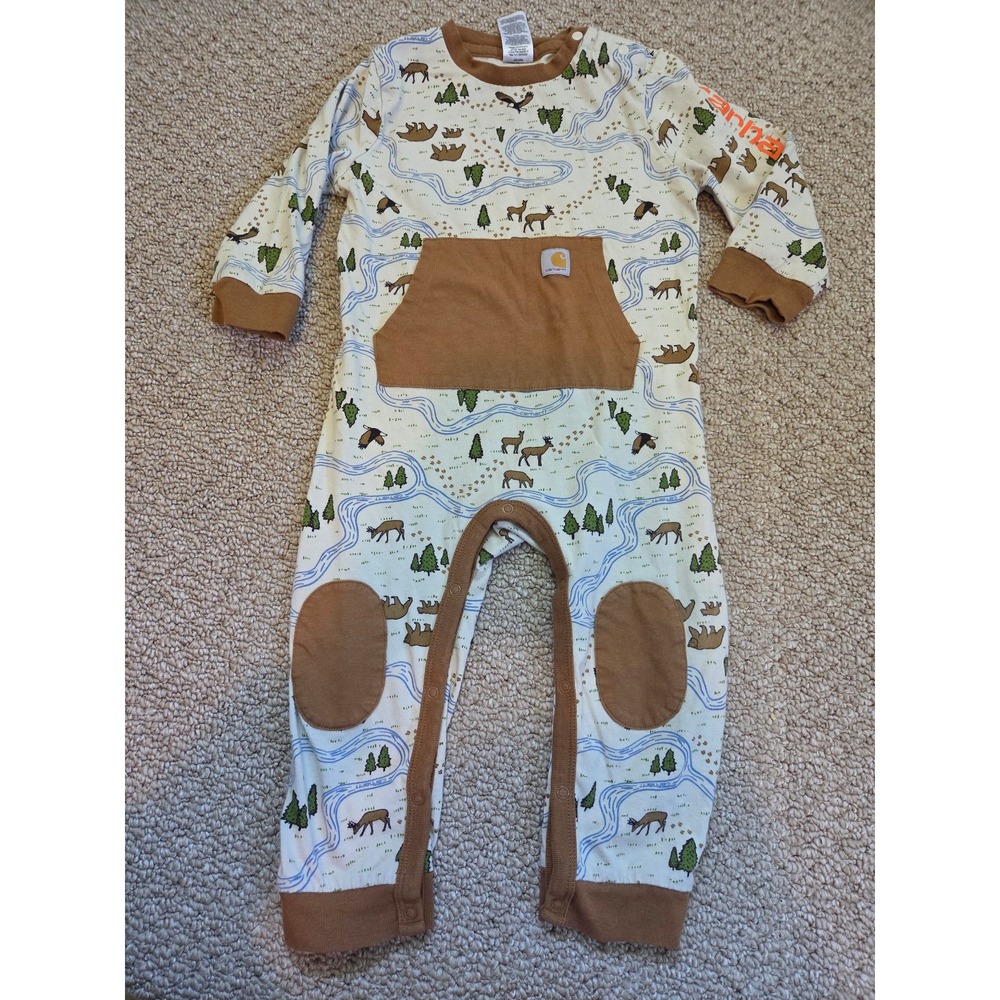 Carhartt baby boy romper 18 mos